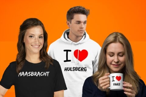 Merchandise van jouw dorp